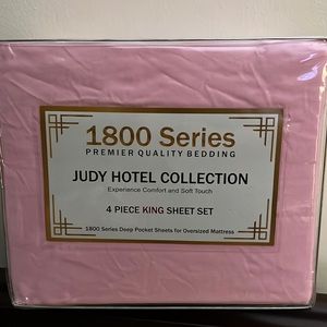 4 piece sheet set King
